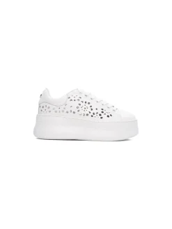 Sneakers donna “Cult” CLW442500/501 Collezione Primavera/Estate 2025 – Bianco/Beige