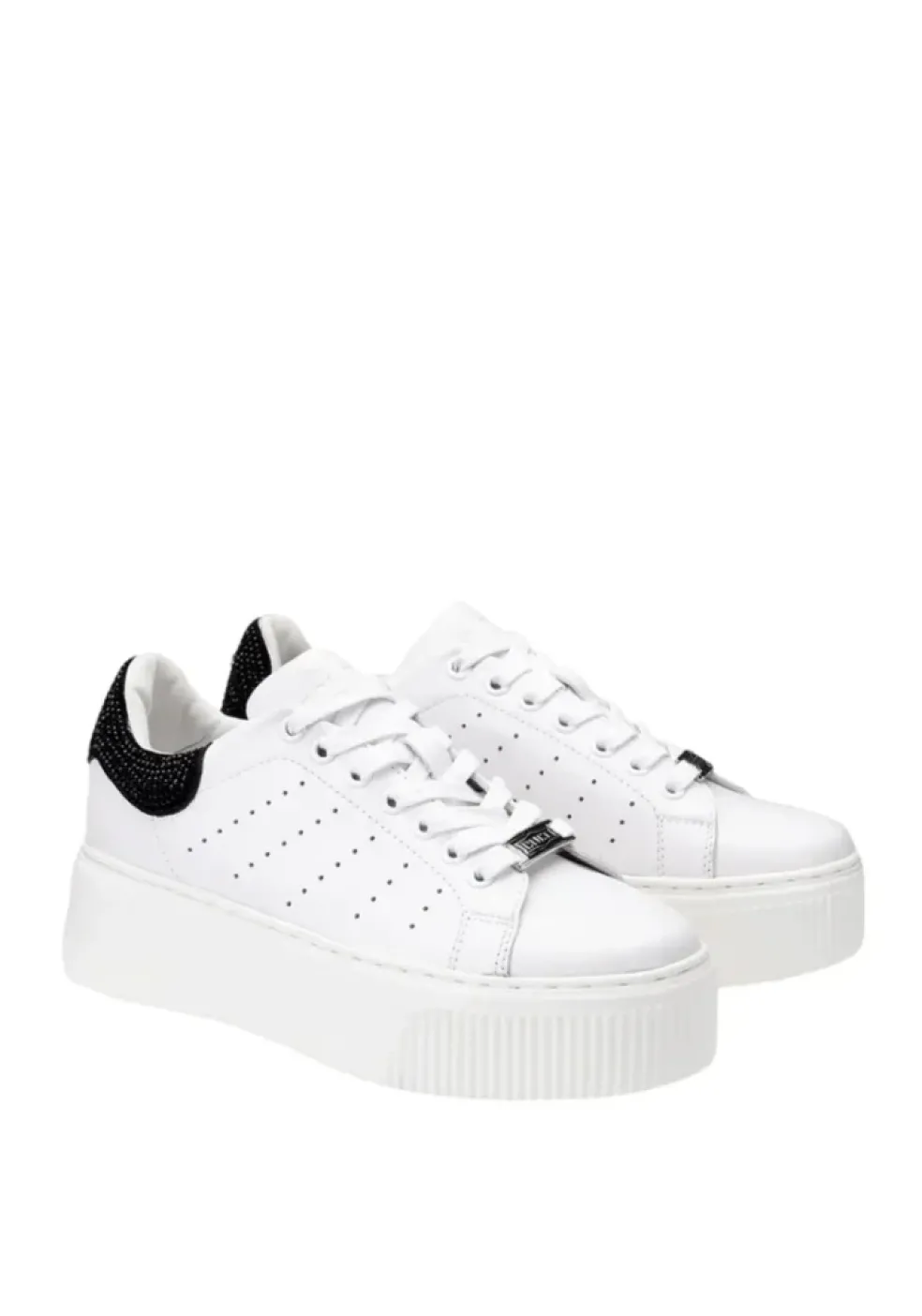 Sneakers donna “Cult” CLW316221 Collezione Primavera/Estate 2025 – Bianco e nero