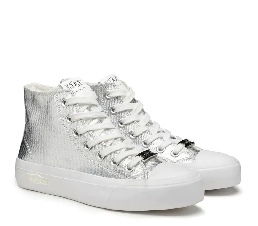 Sneakers donna “Cult” CLW364600 Collezione Primavera/Estate 2025 – Argento