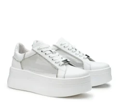 Sneakers donna “Cult” CLW422800/801 Collezione Primavera/Estate 2025 – Bianco/Nero