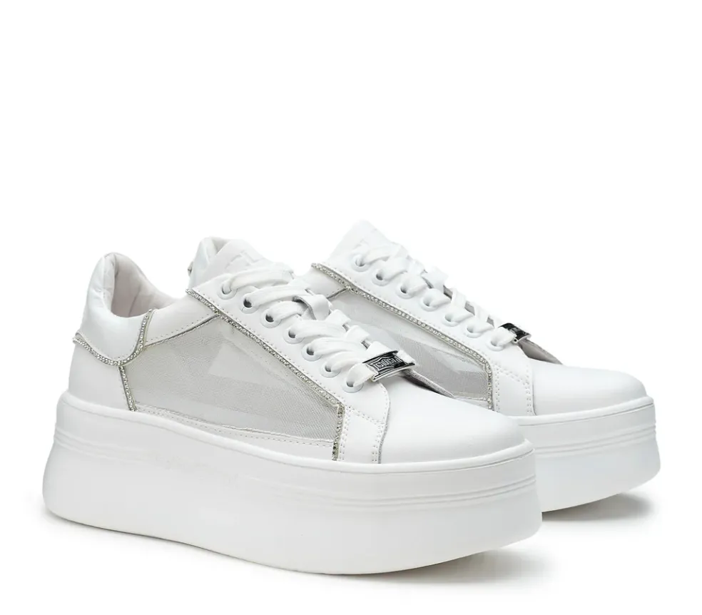 Sneakers donna “Cult” CLW422800/801 Collezione Primavera/Estate 2025 – Bianco/Nero