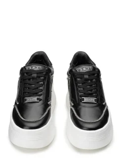 Sneakers donna “Cult” CLW396600/601 Collezione Primavera/Estate 2025 – Bianco argento/Nero