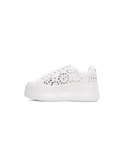 Sneakers donna “Cult” CLW442500/501 Collezione Primavera/Estate 2025 – Bianco/Beige