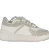 Sneakers donna “Gaelle Paris” GACAW00049 Collezione Primavera/Estate 2025 – Bianco e grigio