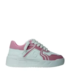 Sneakers donna “Gaelle Paris” GACAW00049 Collezione Primavera/Estate 2025 – Bianco e rosa