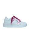 Sneakers donna “Gaelle Paris” GACAW00051 Collezione Primavera/Estate 2025 – Bianco e fucsia fluo