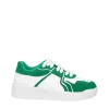 Sneakers donna “Gaelle Paris” GACAW00049 Collezione Primavera/Estate 2025 – Bianco e verde