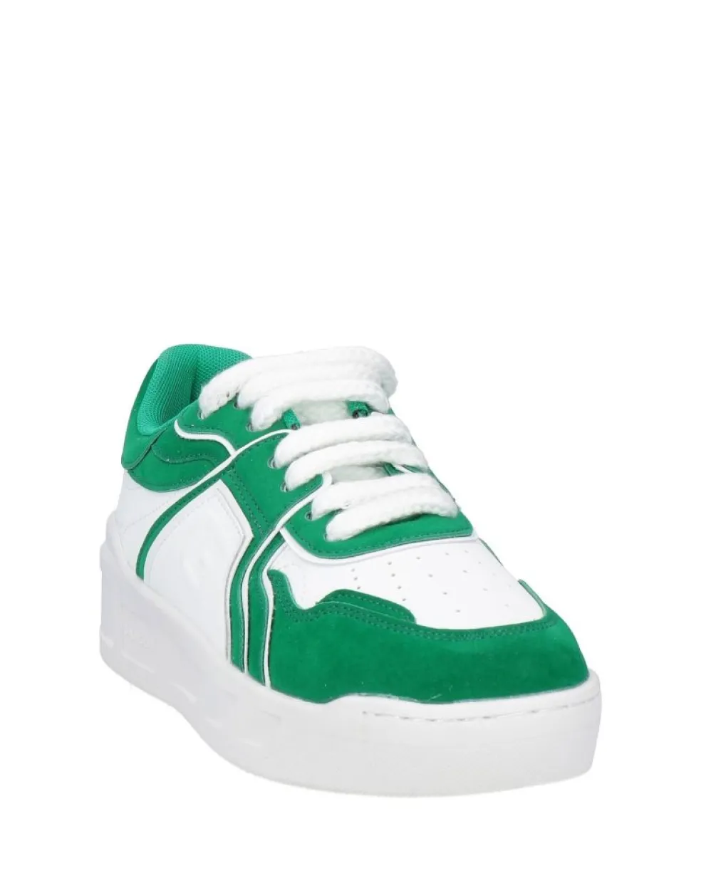 Sneakers donna “Gaelle Paris” GACAW00049 Collezione Primavera/Estate 2025 – Bianco e verde