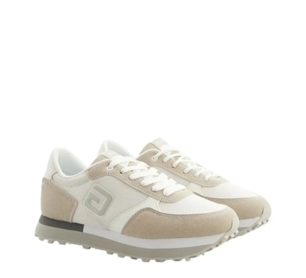 Sneakers donna “Gaelle Paris” GACAW00025 Collezione Primavera/Estate 2025 – Bianco e grigio/Rosa