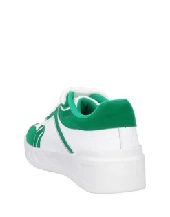 Sneakers donna “Gaelle Paris” GACAW00049 Collezione Primavera/Estate 2025 – Bianco e verde