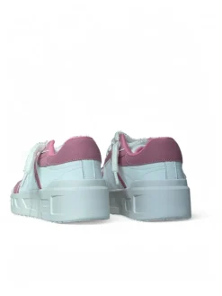 Sneakers donna “Gaelle Paris” GACAW00049 Collezione Primavera/Estate 2025 – Bianco e rosa