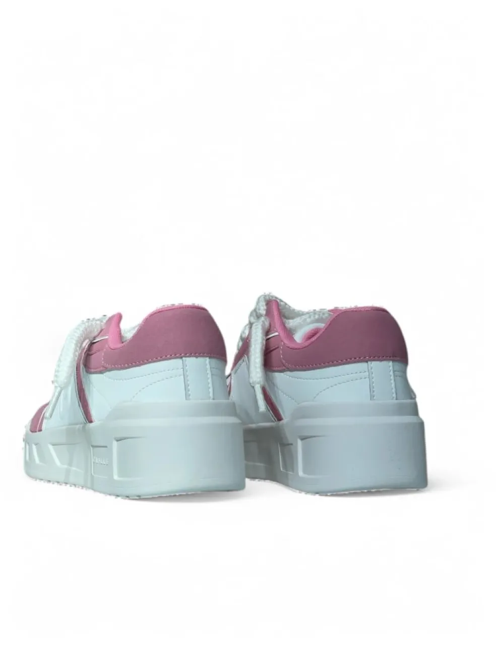 Sneakers donna “Gaelle Paris” GACAW00049 Collezione Primavera/Estate 2025 – Bianco e rosa