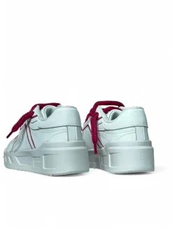 Sneakers donna “Gaelle Paris” GACAW00051 Collezione Primavera/Estate 2025 – Bianco e fucsia fluo