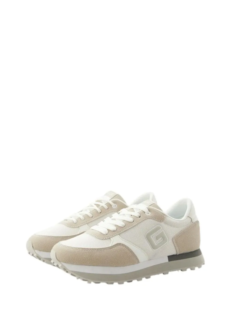 Sneakers donna “Gaelle Paris” GACAW00025 Collezione Primavera/Estate 2025 – Bianco e grigio/Rosa