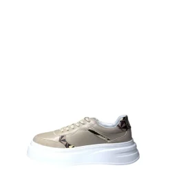 Sneakers Donna “Gattinoni” PINFL1436WTEN45 Collezione Primavera/Estate 2025 – Beige e Bianco