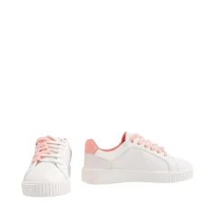 Sneakers Donna “Gattinoni”PENFL1171WCU865 Collezione Primavera/Estate 2025 – Bianco e Rosa