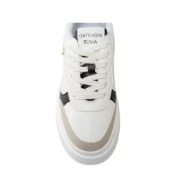 Sneakers Donna “Gattinoni”PINFL1436WTEN48 Collezione Primavera/Estate 2025 – Bianco Multi