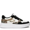 Sneakers donna “Guardiani” AGW015603 Collezione Primavera/Estate 2025 – Nero multi leopardato