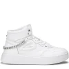 Sneakers donna “Guardiani” AGW015800 Collezione Primavera/Estate 2025 Con Catena – Bianco