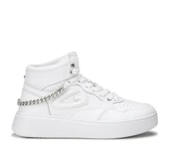Sneakers donna “Guardiani” AGW015800 Collezione Primavera/Estate 2025 Con Catena – Bianco