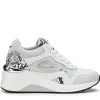 Sneakers donna “Guardiani” AGW430600 Collezione Primavera/Estate 2025 – Bianco e Grigio