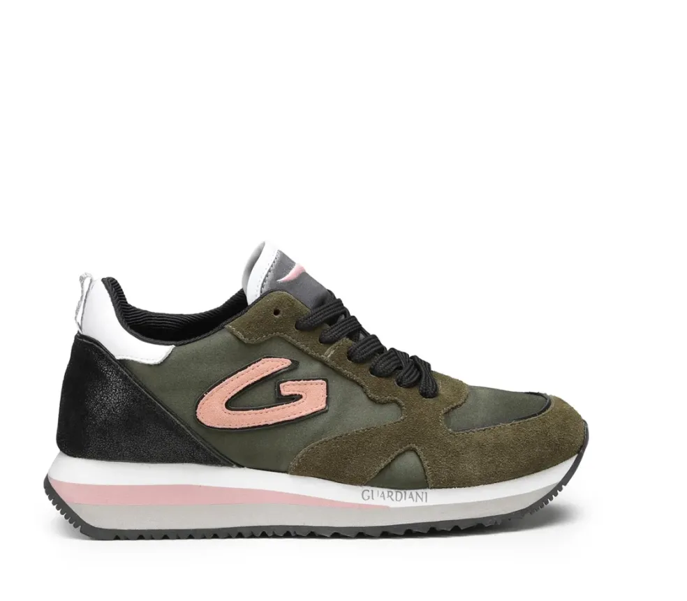 Sneakers donna “Guardiani” AGW007705 Collezione Primavera/Estate 2025 – Verde Multi