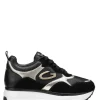 Sneakers donna “Guardiani” AGW017007 Collezione Primavera/Estate 2025 – Nero e Oro