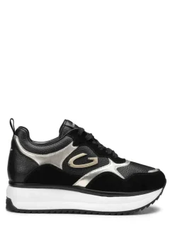 Sneakers donna “Guardiani” AGW017007 Collezione Primavera/Estate 2025 – Nero e Oro