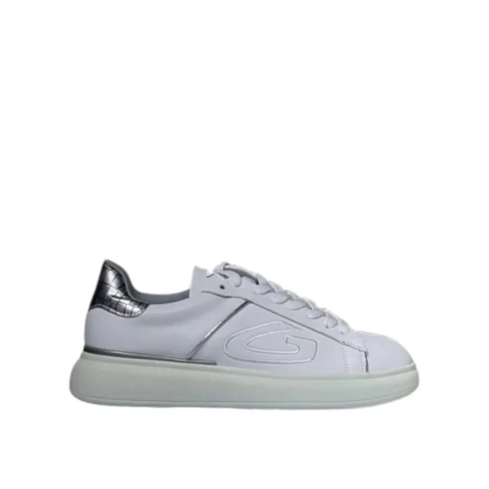 Sneakers donna “Guardiani” AGW007900 Collezione Primavera/Estate 2025 – Bianco e silver