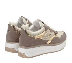 Sneakers donna “Guardiani” AGW435102 Collezione Primavera/Estate 2025 – Beige Multi