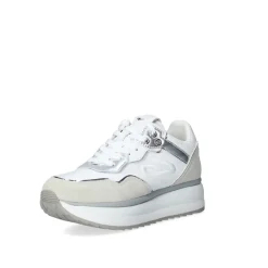 Sneakers donna “Guardiani” AGW131000 Collezione Primavera/Estate 2025 – Bianco Multi/Sabbia
