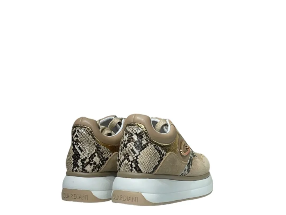 Sneakers donna “Guardiani” AGW435101 Collezione Primavera/Estate 2025 – Sabbia Multi