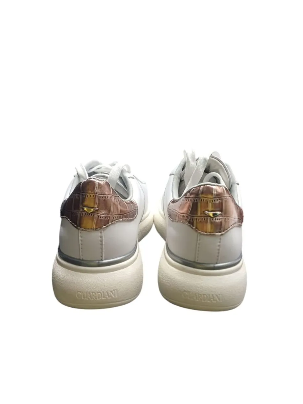 Sneakers donna “Guardiani” AGW007900 Collezione Primavera/Estate 2025 – Bianco e Rosa