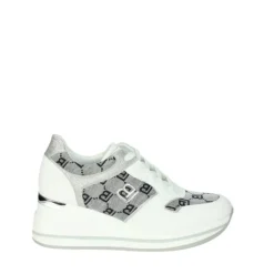 Sneakers donna “Laura Biagiotti” 8427 Collezione Primavera/Estate 2025 – Bianco e blu/Blu e bianco/Bianco