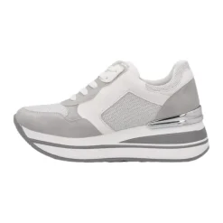 Sneakers donna “Laura Biagiotti” 8426 Collezione Primavera/Estate 2025 – Grigio perla/Cipria