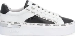 Sneakers donna “Liu Jo” Silvia 66 Collezione Autunno/Inverno 2024/2025 – Nero e Bianco
