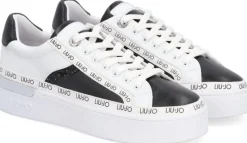 Sneakers donna “Liu Jo” Silvia 66 Collezione Autunno/Inverno 2024/2025 – Nero e Bianco
