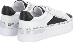 Sneakers donna “Liu Jo” Silvia 66 Collezione Autunno/Inverno 2024/2025 – Nero e Bianco