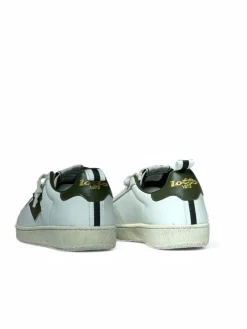 Sneakers donna “Lotto” 213494 5LQ Autograph W Collezione Primavera/Estate 2025 – Bianco e oliva