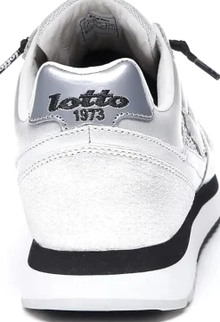 Sneakers donna “Lotto” 212422 5MX Tokyo Wedge Paillettes W Collezione Primavera/Estate 2025 – Grigio Silver