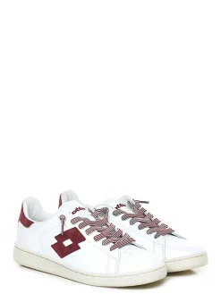 Sneakers donna “Lotto” T7409 Autograph W Collezione Primavera/Estate 2025 – Bianco e Blu/Bianco e bordeaux