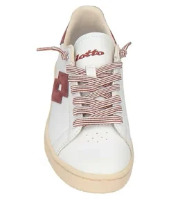 Sneakers donna “Lotto” T7409 Autograph W Collezione Primavera/Estate 2025 – Bianco e Blu/Bianco e bordeaux