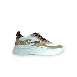 Sneakers donna “Manila Grace” 60047 Collezione Primavera/Estate 2025 – Bianco platino e rosa