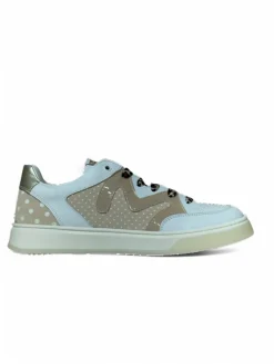 Sneakers donna “Manila Grace” 60142 Collezione Primavera/Estate 2025 – Bianco nero e argento/Bianco beige e platino