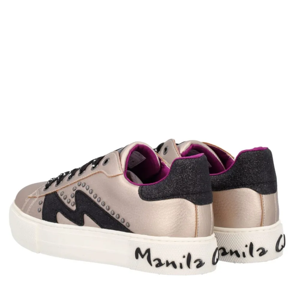 Sneakers donna “Manila Grace” 60011 Collezione Primavera/Estate 2025 – Cipria perlato