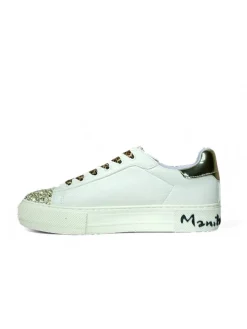 Sneakers donna “Manila Grace” 60104 Collezione Primavera/Estate 2025 – Bianco e platino
