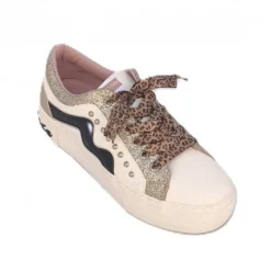 Sneakers donna “Manila Grace” 60175 Collezione Primavera/Estate 2025 – Bianco nero e platino