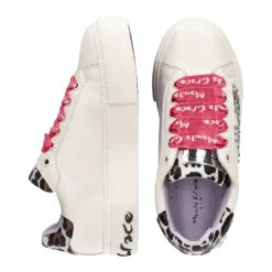 Sneakers donna “Manila Grace” 60105 Collezione Primavera/Estate 2025 – Bianco nero e Argento/Bianco fucsia e nero