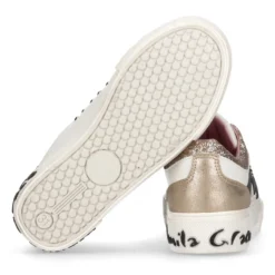 Sneakers donna “Manila Grace” 60175 Collezione Primavera/Estate 2025 – Bianco nero e platino