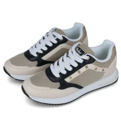 Sneakers donna “Menbur” 23139 Collezione Primavera/Estate 2025 – Beige multi
